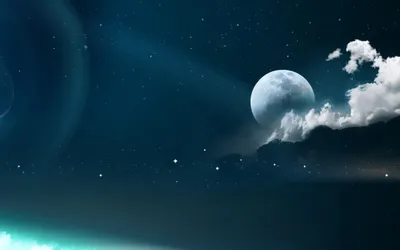 Stars Moons Moon Space Wallpaper 4K 2560x1600 White