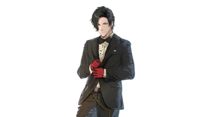 Dark Male Wallpaper Games Wallpaper 4K 4736x2764 Male, Character, From, The, Video, Game, Obey, Me!, Shall, Date, Black, Suit, White, Ultrawide, 4K