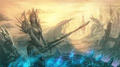 Fantasy Woman Warrior Fantasy Wallpaper 4K 6000x3355 A, Stunning, Fantasy, Scene, Featuring, Woman, Warrior, Wielding, Sword, Set, Against, Dramatic, White, Ultrawide, 4K
