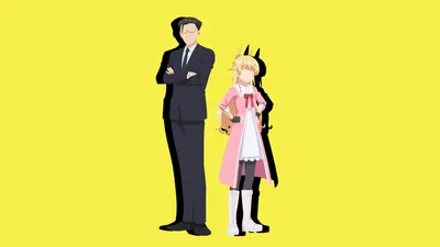 Radiant Minimalist Wallpaper Minimal Wallpaper 4K 3840x2160 Minimalist, Tsukasa, Jinguuji, Hinata, Tachibana, Anime, Fantasy, Bishoujo, Juniku, Ojisan, Desktop, Pink, Yellow, Ultrawide, 4K