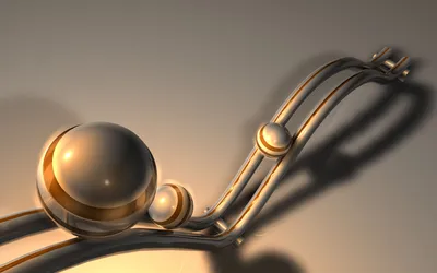 Vivid Captivating Wallpaper Abstract Wallpaper 4K 1920x1200 A, Captivating, Abstract, Cgi, Artwork, Featuring, Three, Metallic, Spheres, Along, Sleek, Flowing, Gray, Ultrawide, Full HD