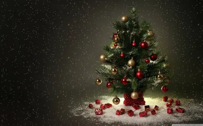 Crisp Christmas Wallpaper Wallpaper 4K, Abstract category