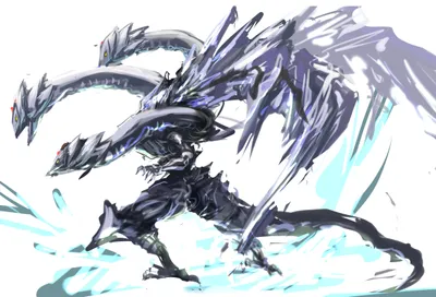 Trishula Dragon Ice Barrier Fantasy Wallpaper 4K 2326x1583 Trishula, Dragon, Of, The, Ice, Barrier, By, Hey大将, White, Landscape, Full HD