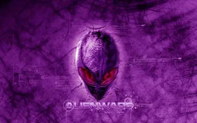 Alienware Themed Alien Head Purple Technology Wallpaper 4K 1920x1200 Alienware-themed, Hd, Desktop, Wallpaper, Featuring, A, Striking, Alien, Head, Purple, Tones, Surrounded, Brown, Ultrawide, Full HD