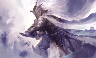 Bold Fantasy Wallpaper Fantasy Wallpaper 4K 6107x3677 A, Fantasy, Warrior, Knight, Clad, In, Dark, Armor, Flowing, Cape, Wielding, Sword, White, Ultrawide, 4K