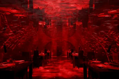 Golden Dark Wallpaper Black/Dark Wallpaper 4K 1920x1280 Dark, Artistic, Hd, Pc, Desktop, Wallpaper, And, Background, Crimson-lit, Surreal, Dining, Hall, Red, Brown, Landscape, Full HD