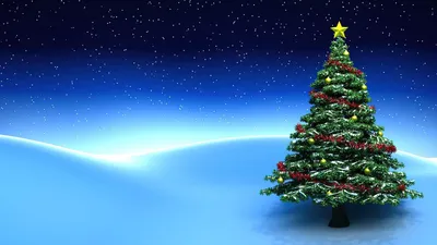 Christmas Tree Iphone 8060h Technology Wallpaper 4K 1920x1079 Yellow, Pink