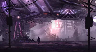 Futuristic Sci Cityscape Dusk Towering Wallpaper 4K, World category
