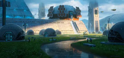Futuristic Sci Cityscape Advanced World Wallpaper 4K 2500x1176 A, Futuristic, Sci-fi, Cityscape, With, Advanced, Architecture, And, Lush, Greenery, Creating, Immersive, White, Gray, Ultrawide, Full HD