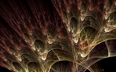 Abstract Cgi Mesmerizing Dark Swirling Wallpaper 4K, Black/Dark category