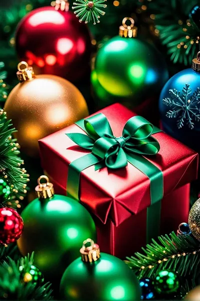 Radiant Christmas Wallpaper Technology Wallpaper 4K 1360x2048 White