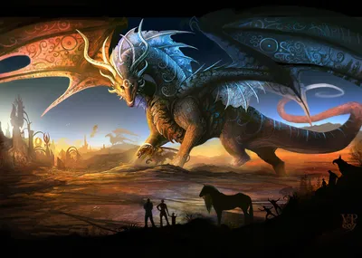 Majestic Dragon Magical Fantasy Fantasy Wallpaper 4K 1920x1367 Hd, Desktop, Wallpaper, Featuring, A, Majestic, Dragon, In, Magical, Fantasy, Landscape, Silhouettes, Gray, Brown, Full HD