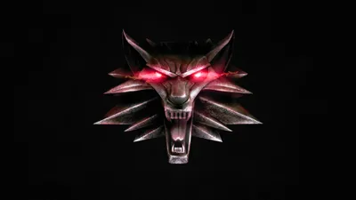 Vivid Red Wallpaper Animals Wallpaper 4K 3840x2160 Red, Eyes, Wolf, Symbol, Video, Game, The, Witcher, Desktop, Brown, Gray, Ultrawide, 4K