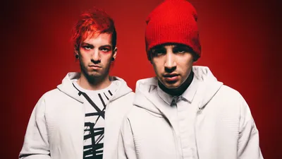 Music Duo Twenty Abstract Wallpaper 4K 1920x1080 Hd, Desktop, Wallpaper, Featuring, The, Music, Duo, Twenty, One, Pilots, Posed, Against, White, Ultrawide, Full HD