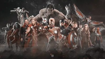 Radiant Avengers Wallpaper Abstract Wallpaper 4K 1920x1080 Hd, Desktop, Wallpaper, Featuring, The, Avengers:, Infinity, War, Characters, Including, Iron, Black, Ultrawide, Full HD