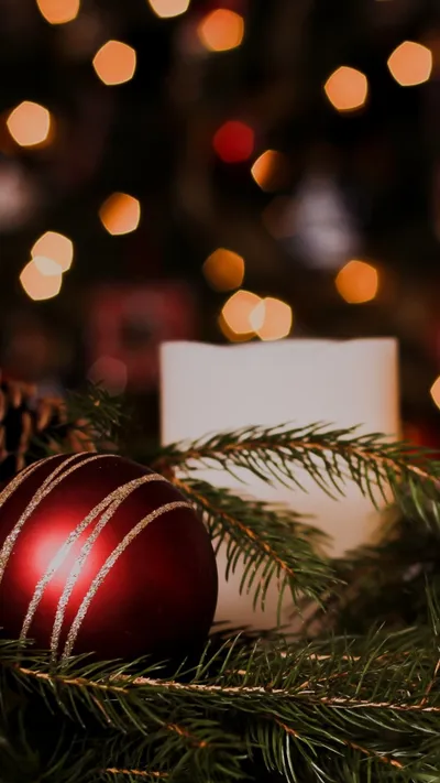 Bold Christmas Wallpaper Technology Wallpaper 4K 1080x1920 Gray