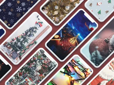 Misty Christmas Wallpaper Abstract Wallpaper 4K 1020x765 White
