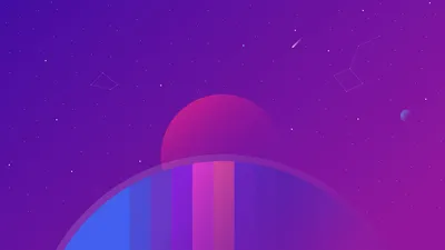 Radiant Colorful Wallpaper Space Wallpaper 4K 8000x4500 Hd, Desktop, Wallpaper, Featuring, A, Colorful, Fantasy, Scene, Large, Planet, Foreground, Starry, Brown, Ultrawide, 4K