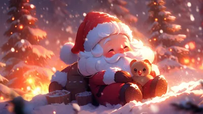 Cute Christmas Abstract Abstract Wallpaper 4K 3840x2160 White