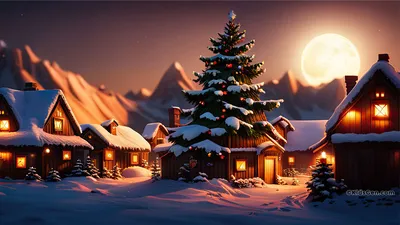 Christmas Abstract Abstract Wallpaper 4K 1920x1080 Brown
