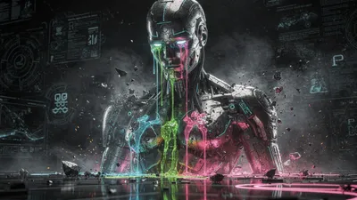 Sci Broken Humanoid Robot Technology Wallpaper 4K 2048x1152 Hd, Sci-fi, Pc, Desktop, Wallpaper, A, Broken, Humanoid, Sci, Robot, Dark, Tech, Gray, Ultrawide, Full HD