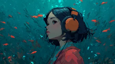 Vivid Quad Wallpaper Animals Wallpaper 4K 2912x1632 2k, Quad, Hd, Pc, Desktop, Wallpaper, Anime, Girl, Short, Dark, Hair, Orange, Brown, Ultrawide, QHD