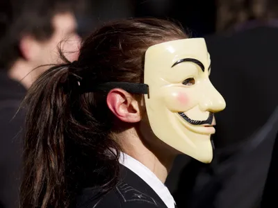 Close Person Wearing Guy Technology Wallpaper 4K 4650x3488 Hd, Desktop, Wallpaper, Featuring, A, Close-up, Of, Person, Wearing, Guy, Fawkes, Mask, White, Landscape, 4K