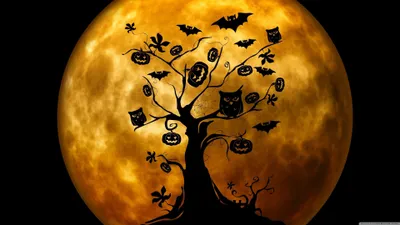 Halloween Abstract Wallpaper 4K, Abstract category