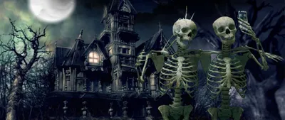 Halloween Abstract Abstract Wallpaper 4K 5120x2160 Gray