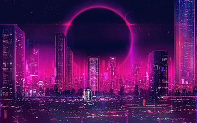 Bright Vivid Wallpaper World Wallpaper 4K 1920x1200 A, Vivid, Hd, Pc, Desktop, Wallpaper, Showcasing, Neon-lit, Futuristic, Sci-fi, Cityscape, Under, Brown, Red, Ultrawide, Full HD