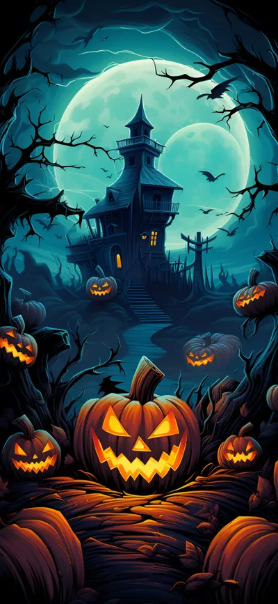 Dark Scary Wallpaper Abstract Wallpaper 4K 1463x3171 Orange