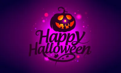 Happy Halloween Holiday Abstract Wallpaper 4K 4500x2717 Pink, Brown