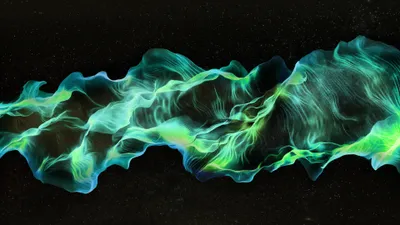 Abstract Artistic Waves Wallpaper 4K, Abstract category