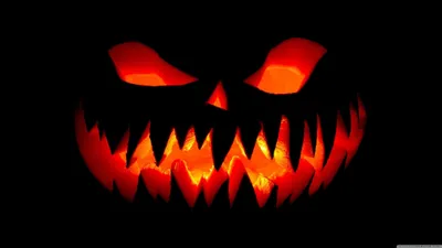 Vibrant Halloween Wallpaper Abstract Wallpaper 4K 3840x2160 Red, Orange