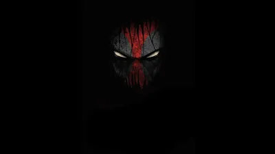 Bright Dark Wallpaper Black/Dark Wallpaper 4K 1920x1080 Hd, Wallpaper, Featuring, A, Dark, Comic, Illustration, Of, Deadpool, 039, Mask, Highlighted, Brown, Ultrawide, Full HD