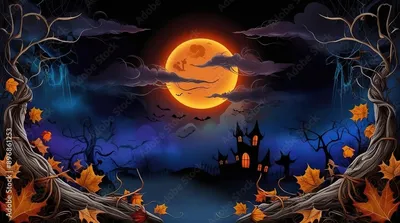Depicting Spooky Scary Abstract Wallpaper 4K 1000x558 Orange, Brown