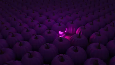 Purple Halloween Computer Cave Technology Wallpaper 4K 3840x2160 Black, Brown
