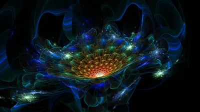Vibrant Abstract Fractal Abstract Wallpaper 4K 2560x1440 A, Vibrant, Abstract, Fractal, Design, Featuring, Psychedelic, Colors, Swirling, Patterns, Creating, Captivating, Brown, Black, Ultrawide, QHD