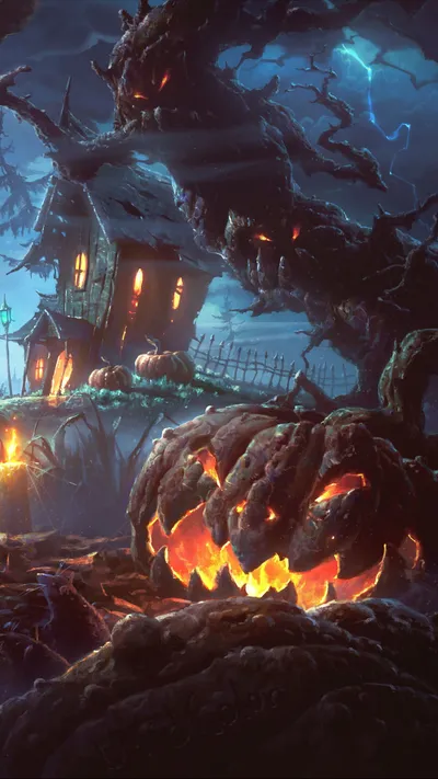 Spooktacular Halloween Your Technology Wallpaper 4K 2160x3840 Gray