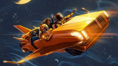 Vibrant Sci Astronauts Space Wallpaper 4K 1920x1080 A, Vibrant, Sci-fi, Hd, Pc, Desktop, Wallpaper, Featuring, Astronauts, Riding, Glowing, Futuristic, White, Brown, Ultrawide, Full HD