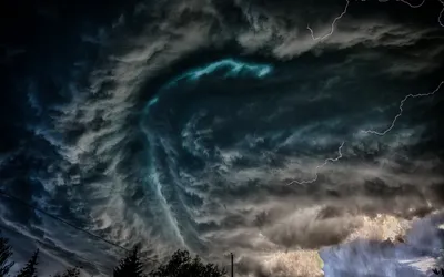 Quad Dark Swirling Storm Nature Wallpaper 4K 2560x1600 2k, Quad, Hd, Desktop, Wallpaper, Of, A, Dark, Swirling, Storm, Sky, Jagged, Gray, Ultrawide, QHD