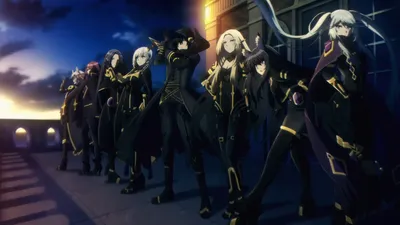 Cid Kagenou Members Alpha Beta Black/Dark Wallpaper 4K 1920x1080 Hd, Pc, Desktop, Wallpaper, Of, Cid, Kagenou, And, Members, Alpha, Beta, Delta, Gray, Orange, Ultrawide, Full HD