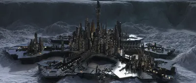 Misty Depicting Wallpaper World Wallpaper 4K 2560x1080 Hd, Pc, Desktop, Wallpaper, Depicting, The, City, Of, Atlantis, Show, Stargate, Showcasing, White, Gray, Ultrawide, QHD