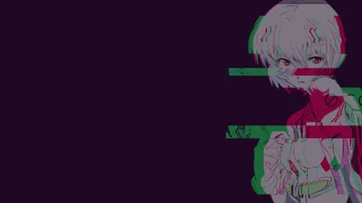 Anime Themed Character Abstract Wallpaper 4K 1920x1080 Anime-themed, Hd, Desktop, Wallpaper, Featuring, A, Character, From, Neon, Genesis, Evangelion, Glitch, Gray, Brown, Ultrawide, Full HD