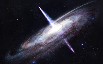 Golden Depicting Wallpaper Space Wallpaper 4K 1920x1200 Hd, Pc, Desktop, Wallpaper, Depicting, A, Vibrant, Spiral, Galaxy, Bright, Quasar, Jets, White, Gray, Ultrawide, Full HD