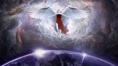 Calm Guardian Wallpaper Abstract Wallpaper 4K 3840x2160 Guardian, Angel, White, Gray, Ultrawide, 4K