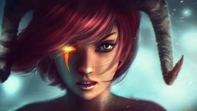 Fierce Demon Character Wallpaper 4K, Fantasy category