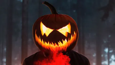Vivid Halloween Wallpaper Abstract Wallpaper 4K 3840x2160 Red, White