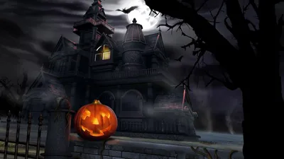 Scary Halloween Abstract Abstract Wallpaper 4K 1600x900 White