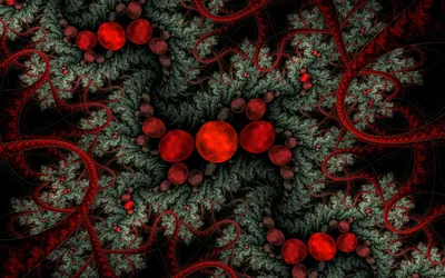 Moody Abstract Wallpaper Abstract Wallpaper 4K 1920x1200 Hd, Pc, Desktop, Wallpaper, Featuring, An, Abstract, Fractal, Design, Intricate, Dark, Green, Brown, Red, Ultrawide, Full HD